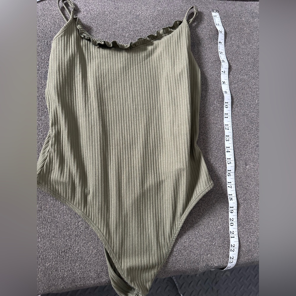 Green bodysuit